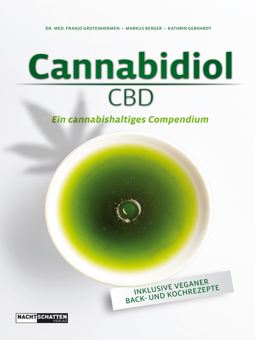 Title details for Cannabidiol (CBD) by Dr. Med. Franjo Grotenhermen - Available